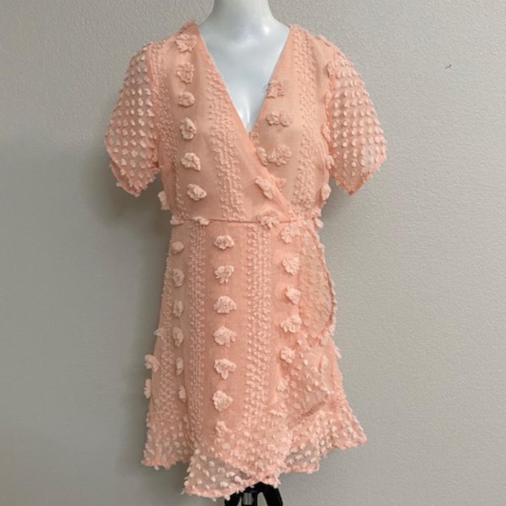 She & Sky Pink Floral Dress